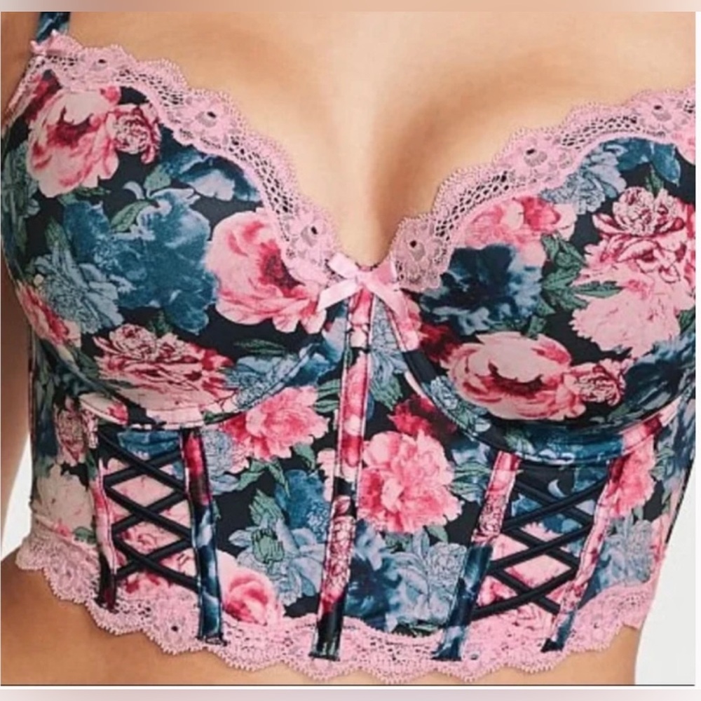 DREAM ANGELS Lightly-Lined
Bustier Corset Bra Top,New 34C